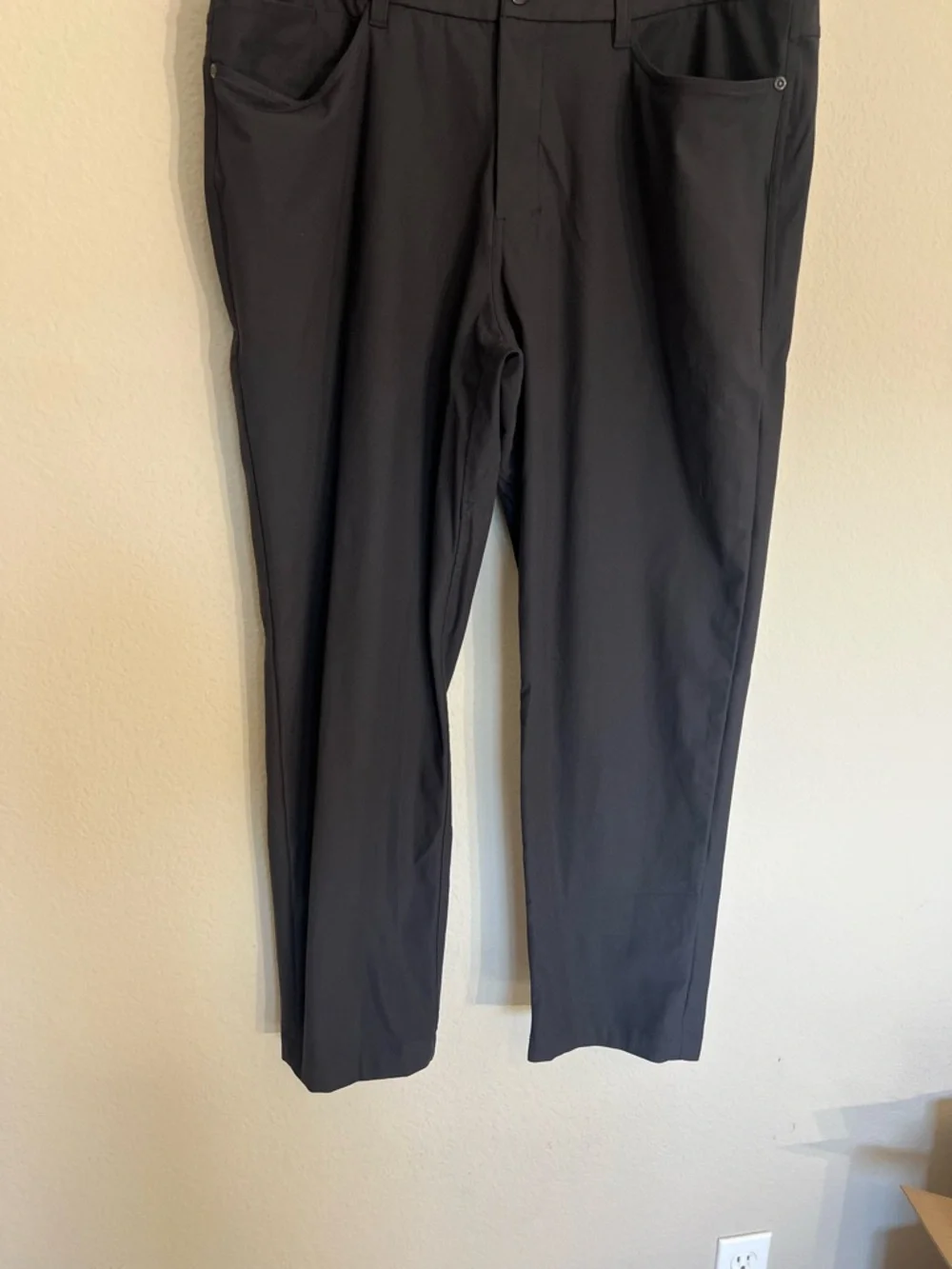 Lululemon ABC Classic-Fit Pant Warpstreme black 36 waist travel casual